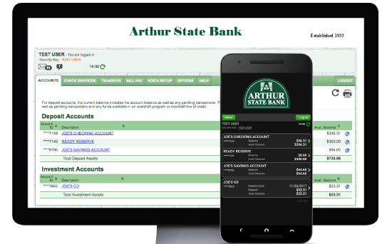 Arthur State Bank Login