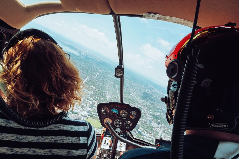 tour en helicóptero